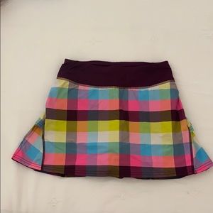 Lululemon running skirt size 2